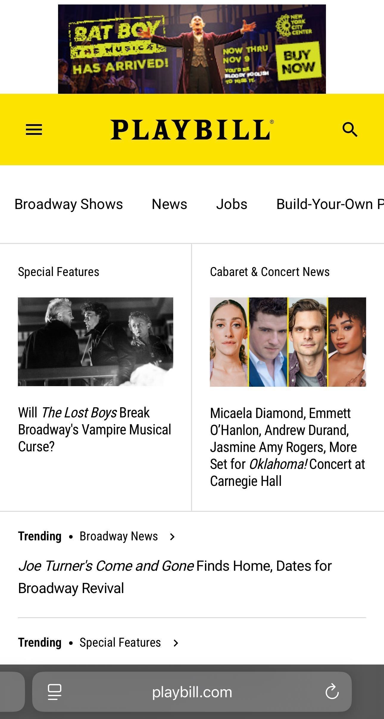 1030 NYCC Bat Boy HP Pushdown Mobile